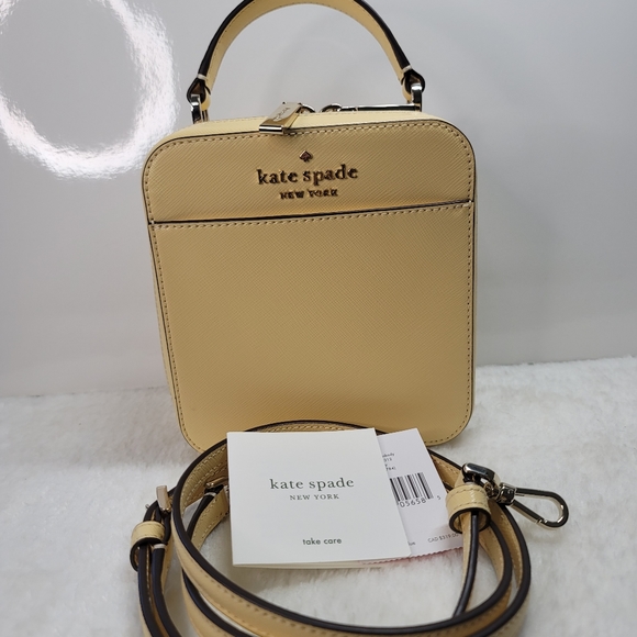 Kate Spade Vanity bag in pastle yellow - Picture 3 of 3